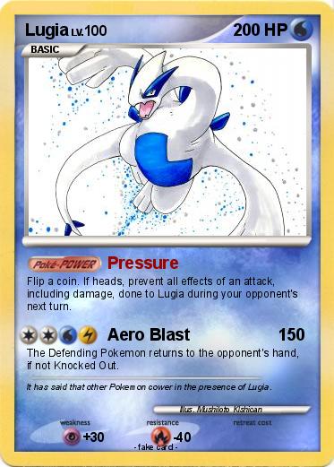 Pokemon Lugia