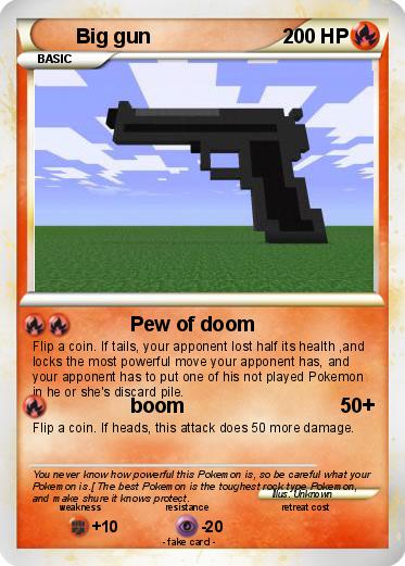 Pokemon Big gun