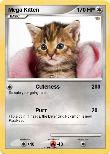 Pokemon Mega Kitten