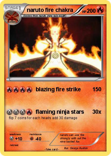 Pokemon naruto fire chakra