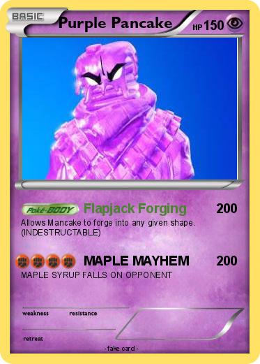 Pokemon Purple Pancake