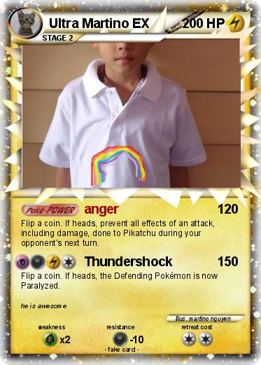 Pokemon Ultra Martino EX