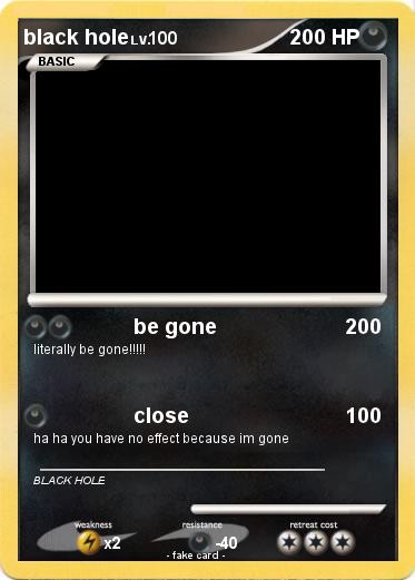 Pokemon black hole