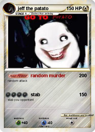 Pokemon jeff the patato