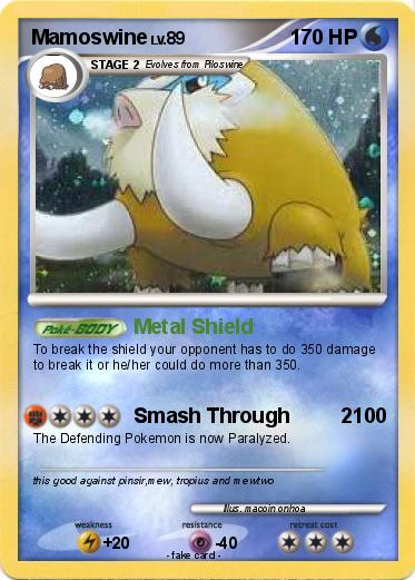Pokemon Mamoswine