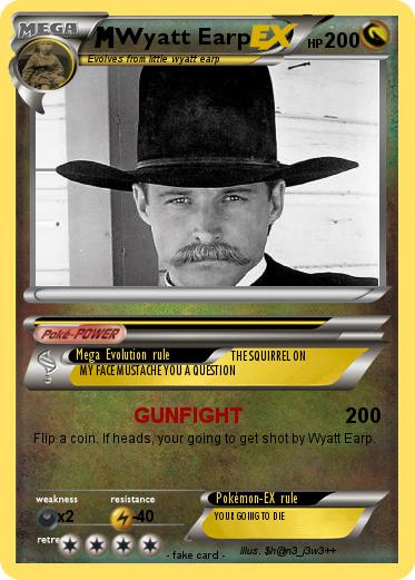 Pokemon Wyatt Earp