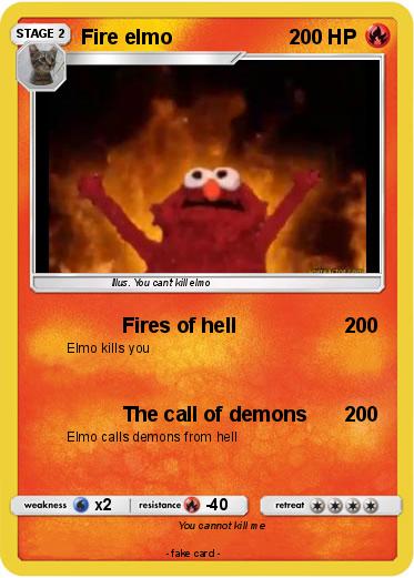 Pokemon Fire elmo