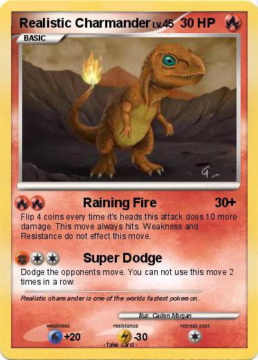 Pokemon Realistic Charmander