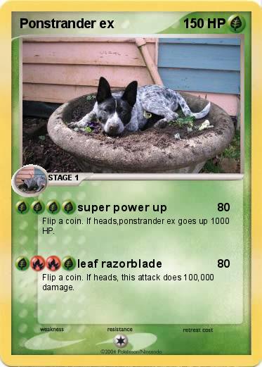 Pokemon Ponstrander ex