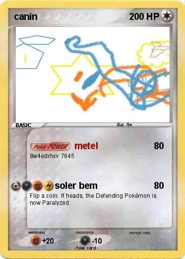 Pokemon canin
