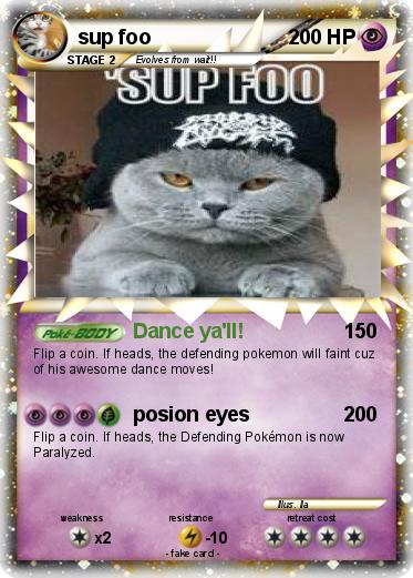 Pokemon sup foo