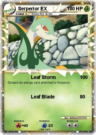 Pokemon Serperior EX