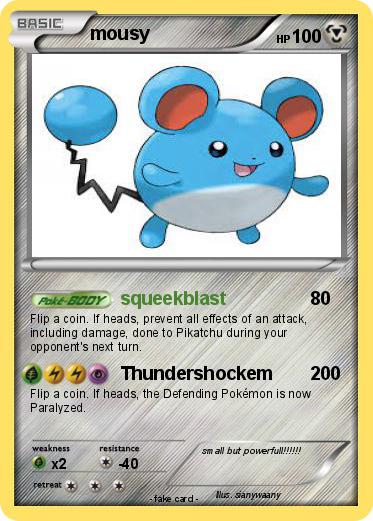 Pokemon mousy