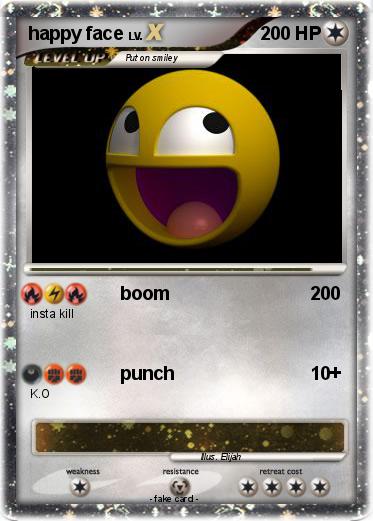 Pokemon happy face