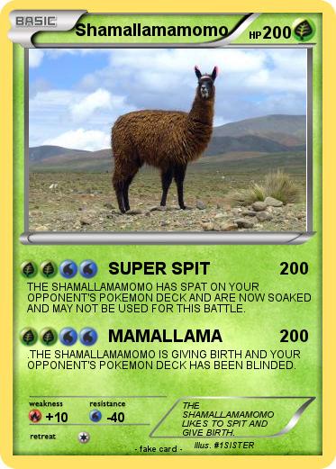 Pokemon Shamallamamomo