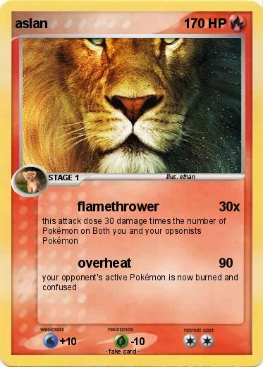 Pokemon aslan