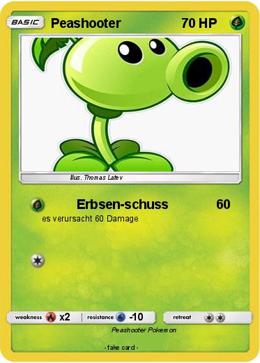 Pokemon Peashooter