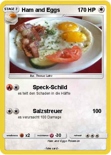 Pokemon Ham and Eggs