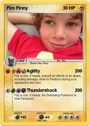 Pokemon Fire Finny