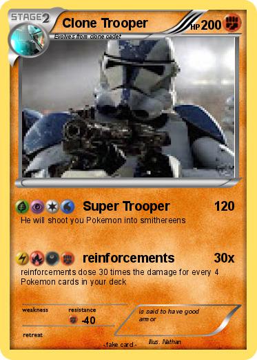 Pokemon Clone Trooper