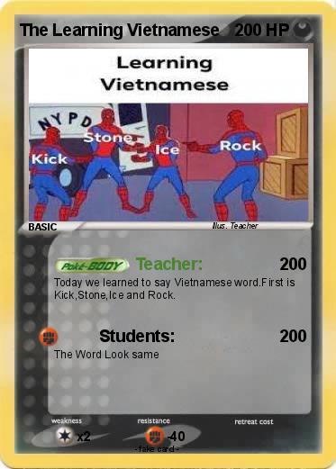 Pokemon The Learning Vietnamese