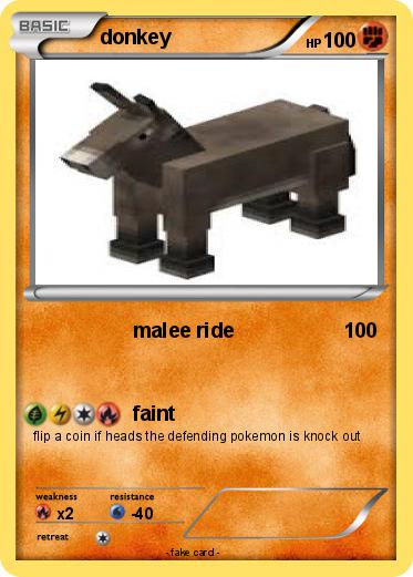 Pokemon donkey