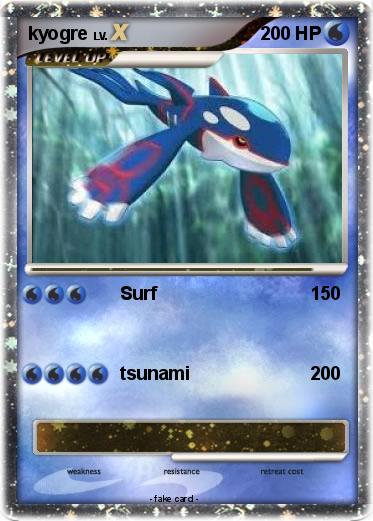 Pokemon kyogre