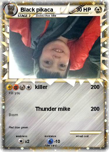 Pokemon Black pikaca