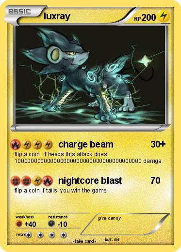 Pokemon luxray