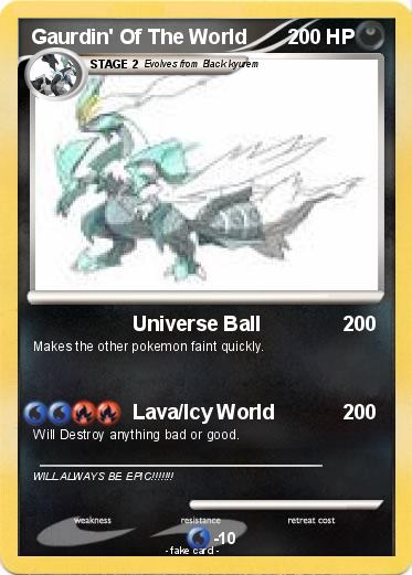 Pokemon Gaurdin' Of The World