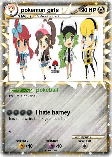 Pokemon pokemon girls