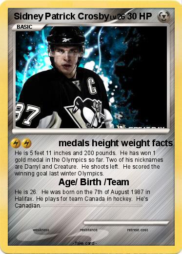 Pokemon Sidney Patrick Crosby