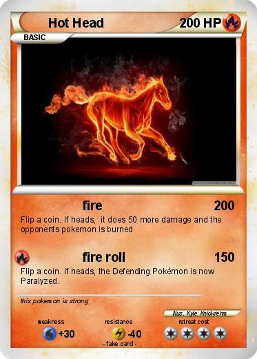 Pokemon Hot Head