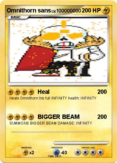 Pokemon Omnithorn sans