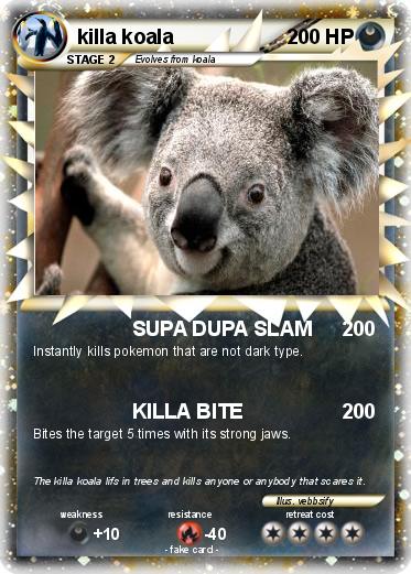 Pokemon killa koala