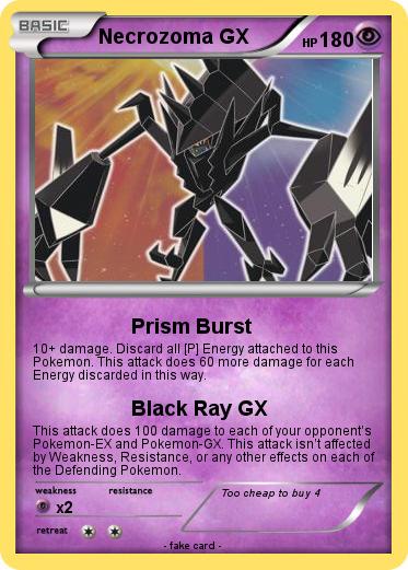 Pokemon Necrozoma GX