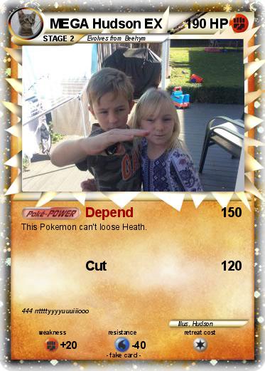 Pokemon MEGA Hudson EX