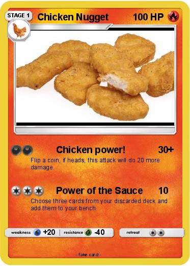 Pokemon Chicken Nugget