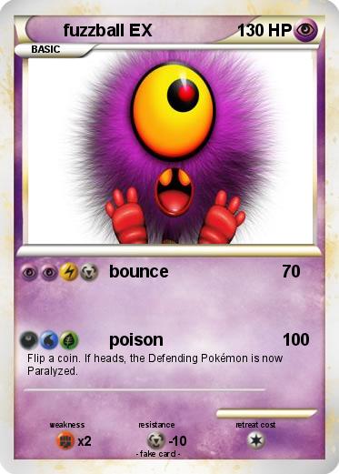 Pokemon fuzzball EX