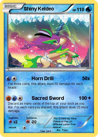 Pokemon Shiny Keldeo