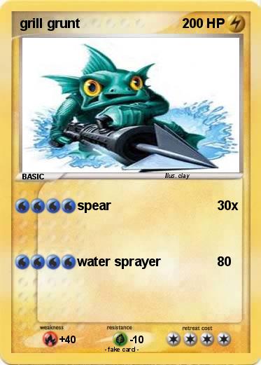 Pokemon grill grunt