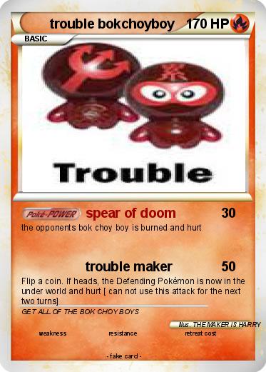 Pokemon trouble bokchoyboy