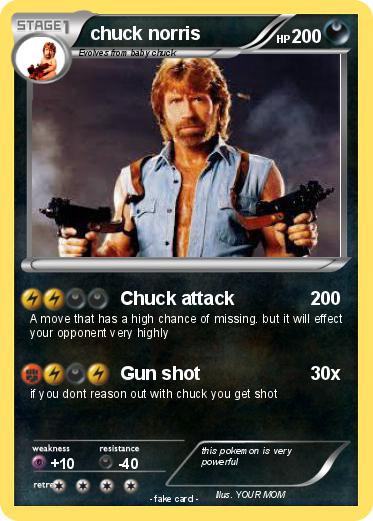 Pokemon chuck norris