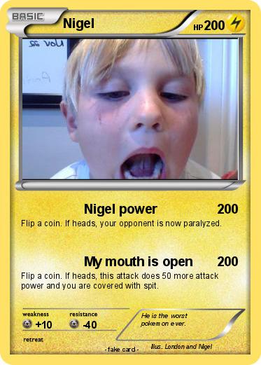 Pokemon Nigel