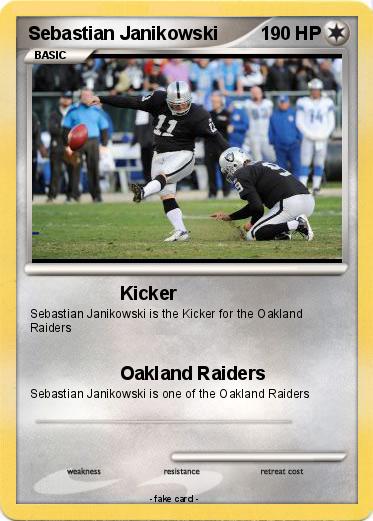 Pokemon Sebastian Janikowski