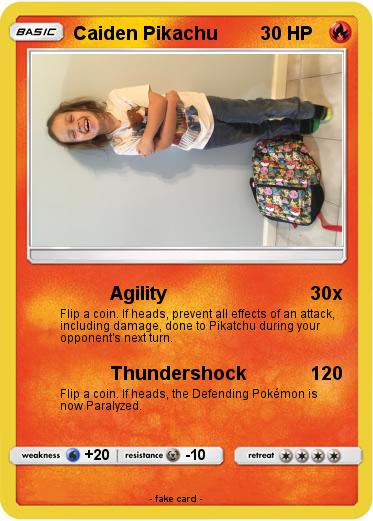 Pokemon Caiden Pikachu