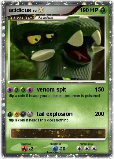 Pokemon acidicus
