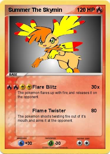 Pokemon Summer The Skymin