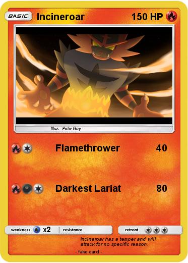 Pokemon Incineroar
