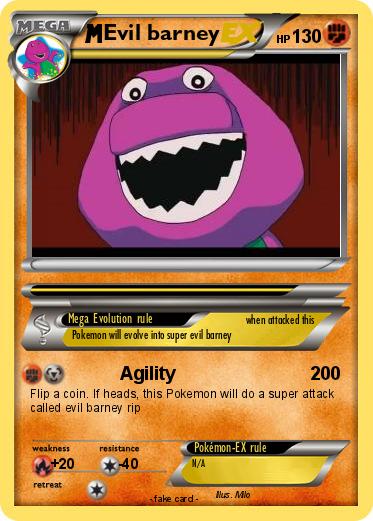 Pokemon Evil barney
